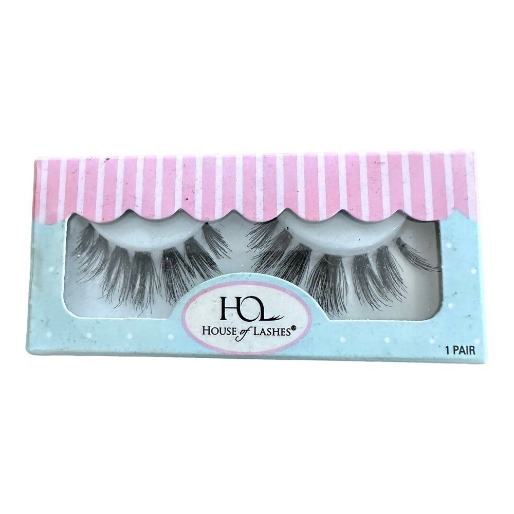 NWT House of Lashes Siren Black Faux Fake Eyelashes